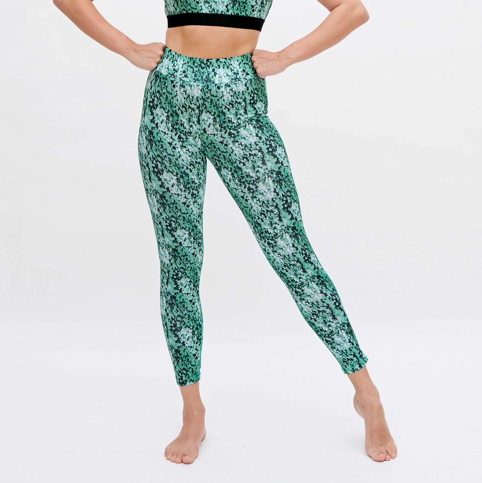 LIVING CRAFTS Lanessa - Leggings Rinde/Wald Hot