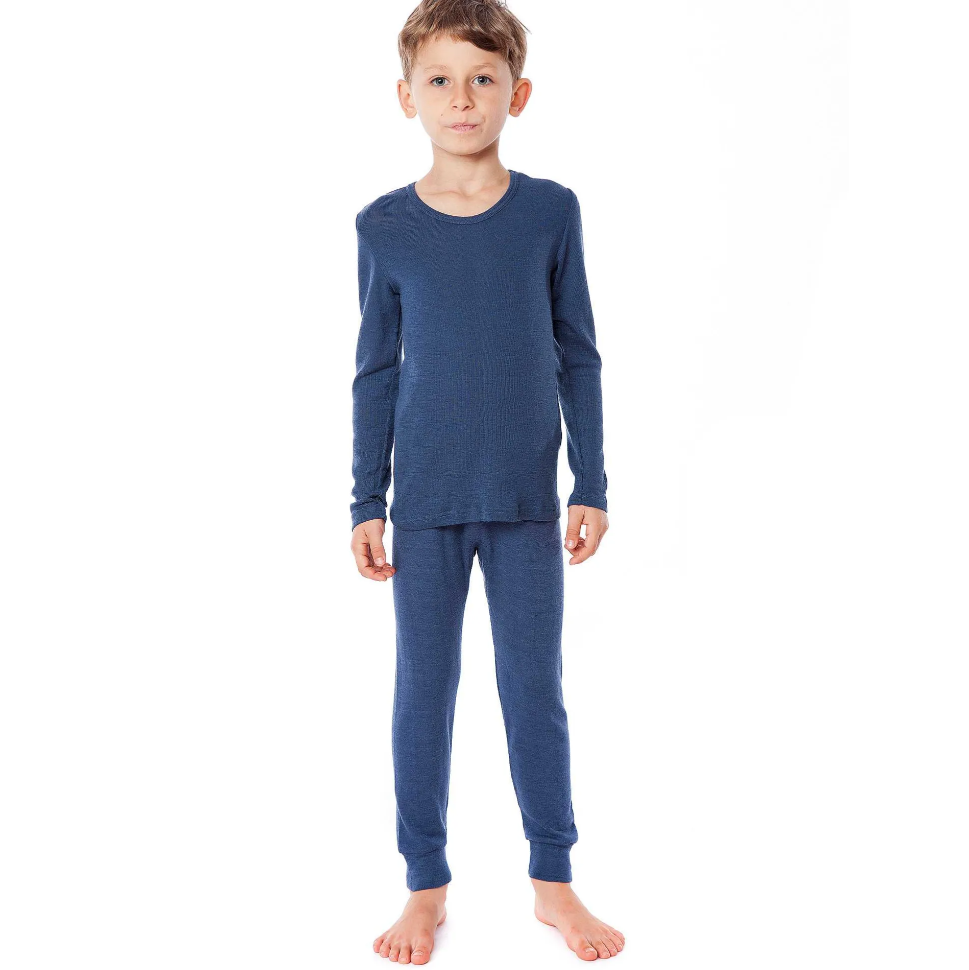 LIVING CRAFTS Lebendes Handwerk | Langarmeliges Shirt Blau Sale