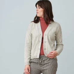 LIVING CRAFTS Lena - Coatigan Rauch Best Sale
