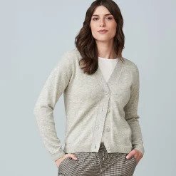 LIVING CRAFTS Lena - Coatigan Rauch Best Sale