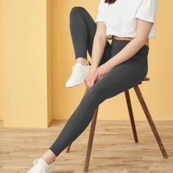 LIVING CRAFTS Lisa - Leggings Graphit-Melange Best Sale