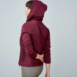 LIVING CRAFTS Lorena - Kapuzenjacke Barolo Best