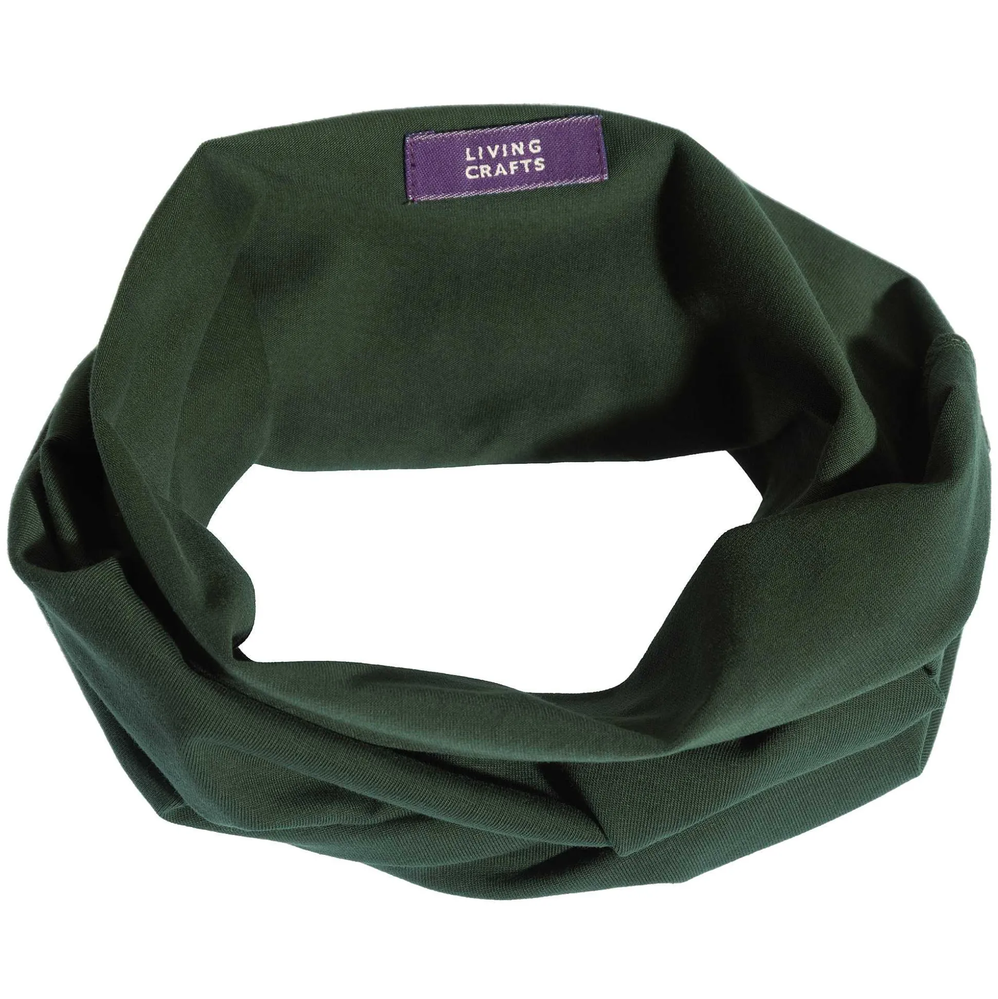 LIVING CRAFTS Lourdes - Multifunktionstuch Dunkles Oliv Outlet