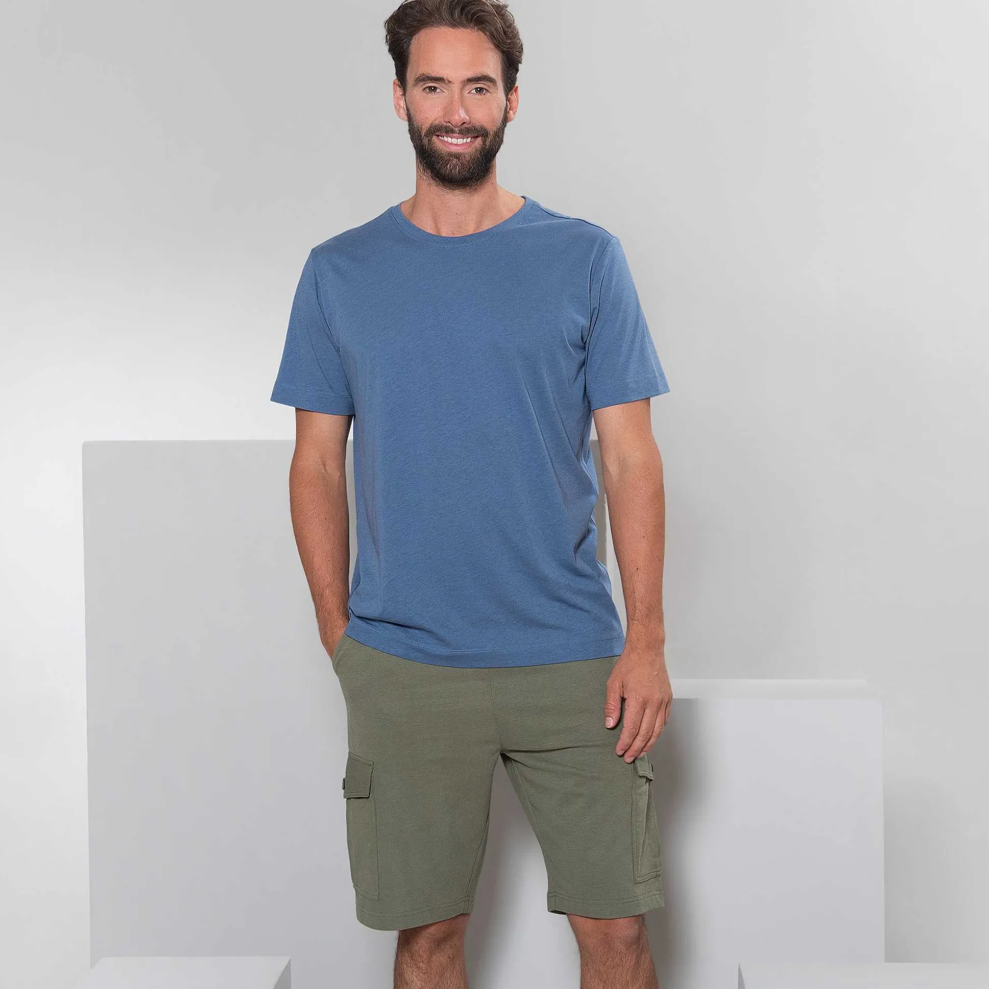 LIVING CRAFTS Manuel - Cargo-Bermudas Thymian Best