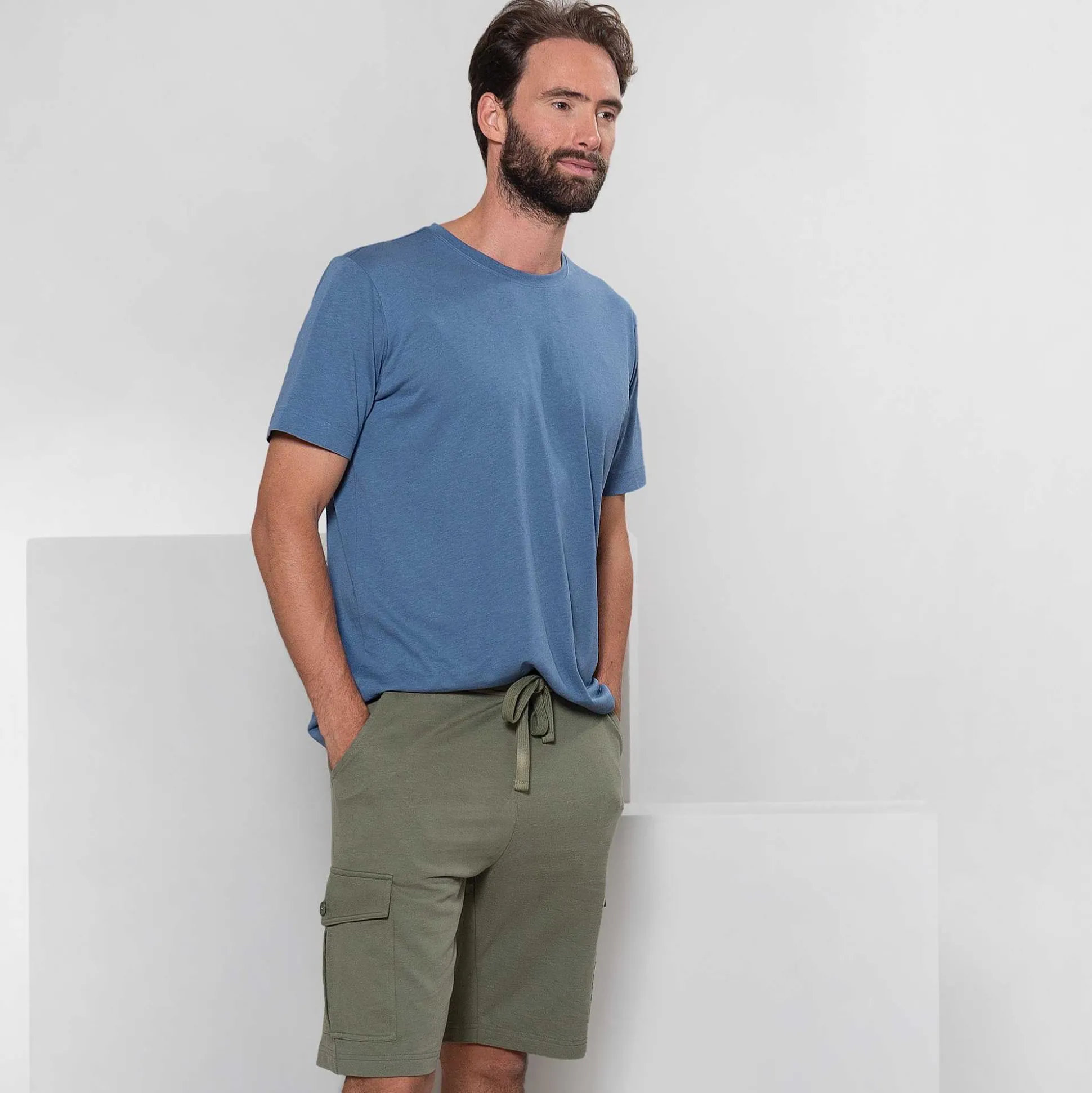 LIVING CRAFTS Manuel - Cargo-Bermudas Thymian Best