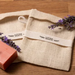 LIVING CRAFTS Matera - Seifensackchen, Vorteilspack 2 Stk. Naturlich Clearance