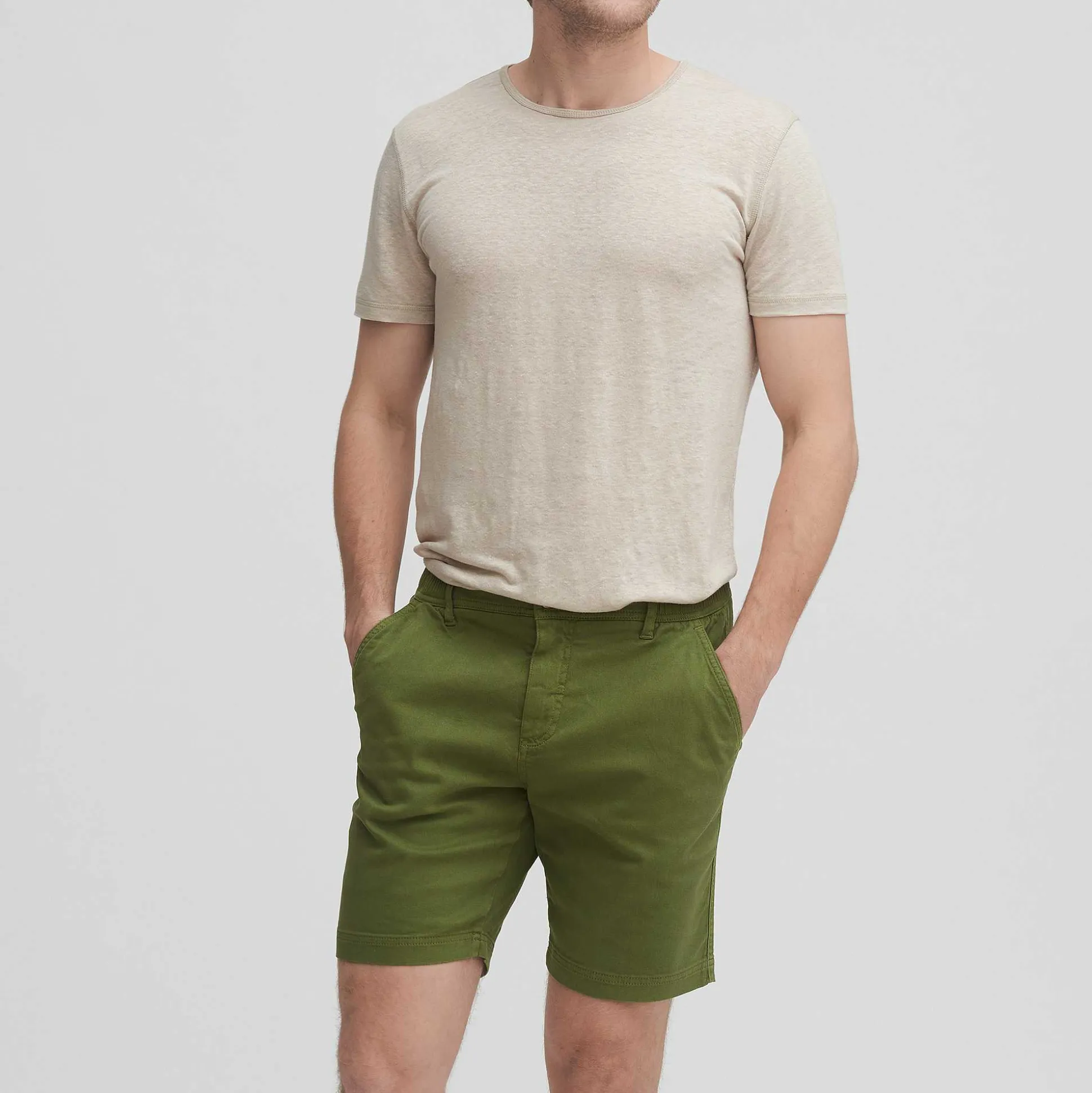 LIVING CRAFTS Mika - Bermudashorts Olive Outlet