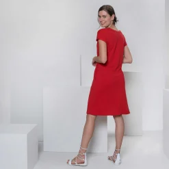LIVING CRAFTS Monica – Kleid Echtes Rot Cheap