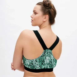 LIVING CRAFTS Nadine – Sport-Bustier Rinde/Wald Fashion