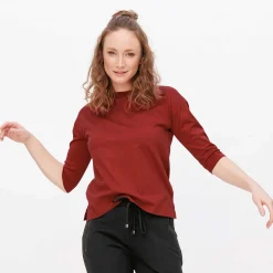 LIVING CRAFTS Namika - T-Shirt Verbrannter Ziegelstein Store
