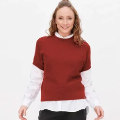 LIVING CRAFTS Nancy - Weste Verbrannter Ziegelstein Clearance