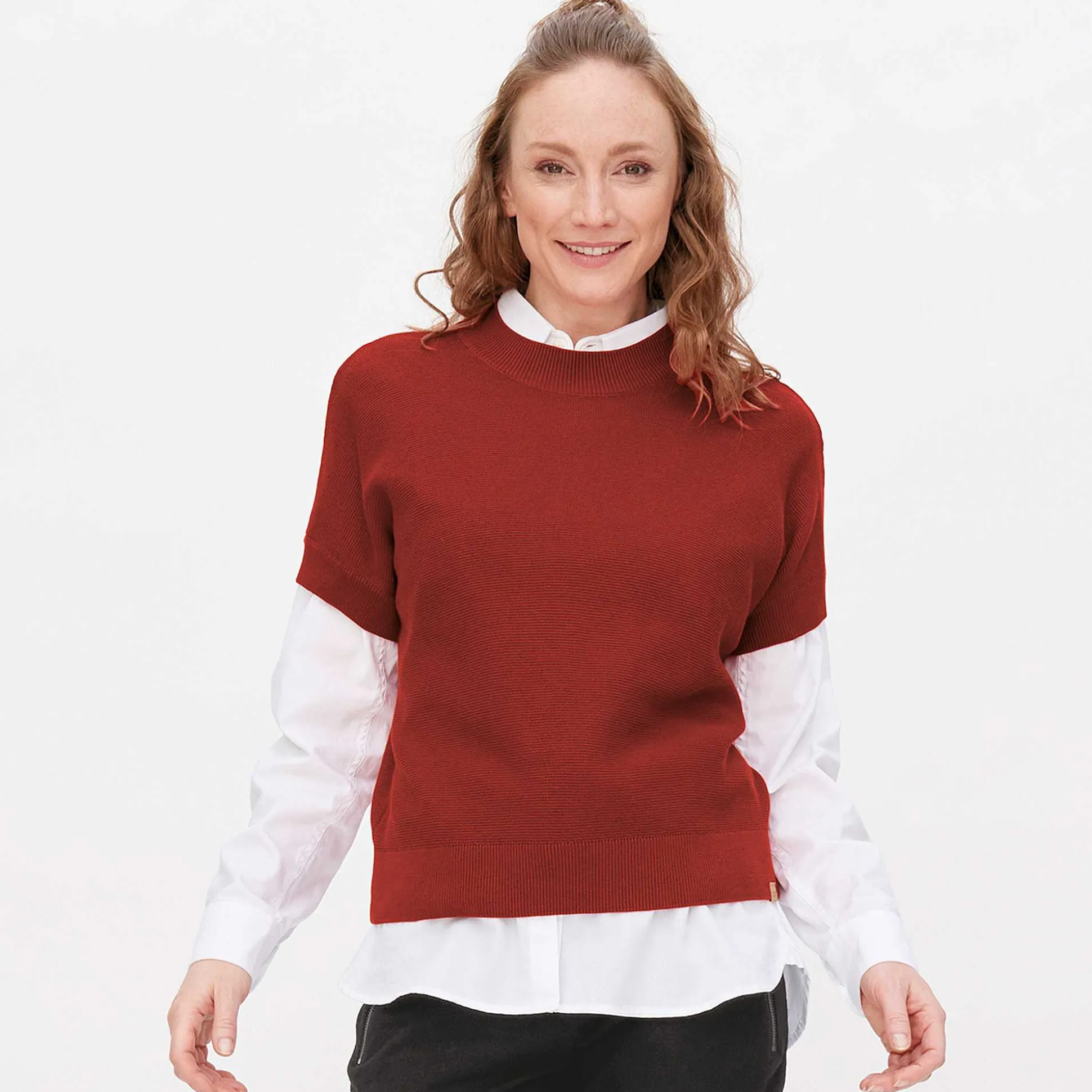 LIVING CRAFTS Nancy - Weste Verbrannter Ziegelstein Clearance