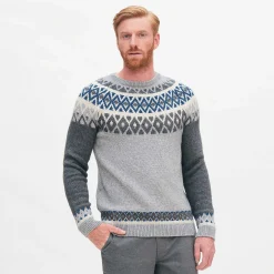 LIVING CRAFTS Neo - Pullover Nordisches Muster Fashion