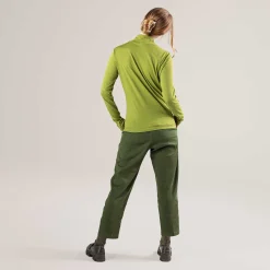LIVING CRAFTS Nia - Rollkragenshirt Grun Werden Discount