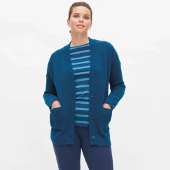 LIVING CRAFTS Nicole – Strickjacke Nordischer Fjord Best