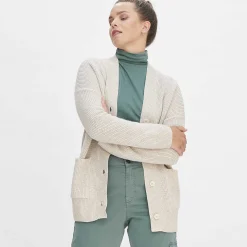 LIVING CRAFTS Nicole – Strickjacke Steinpulver Cheap
