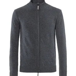 LIVING CRAFTS Nigel – Strickjacke Rauch Flash Sale