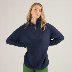 LIVING CRAFTS Nikita – Fleece-Troyer Tintenblau Store