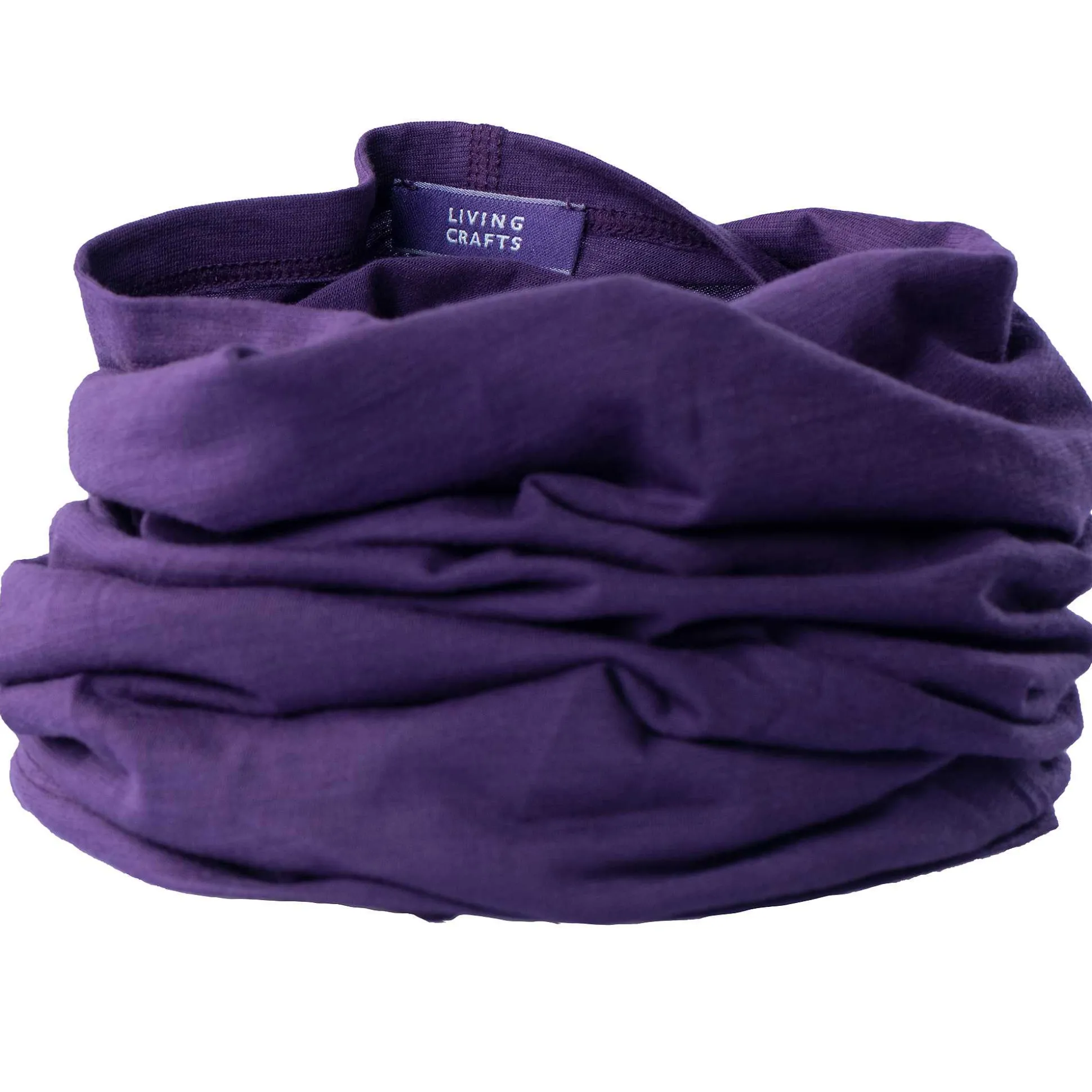 LIVING CRAFTS Nikkas - Multifunktionstuch Violett Flash Sale