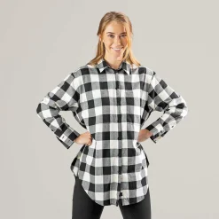 LIVING CRAFTS Nina - Hemd Schwarz/Creme Cheap