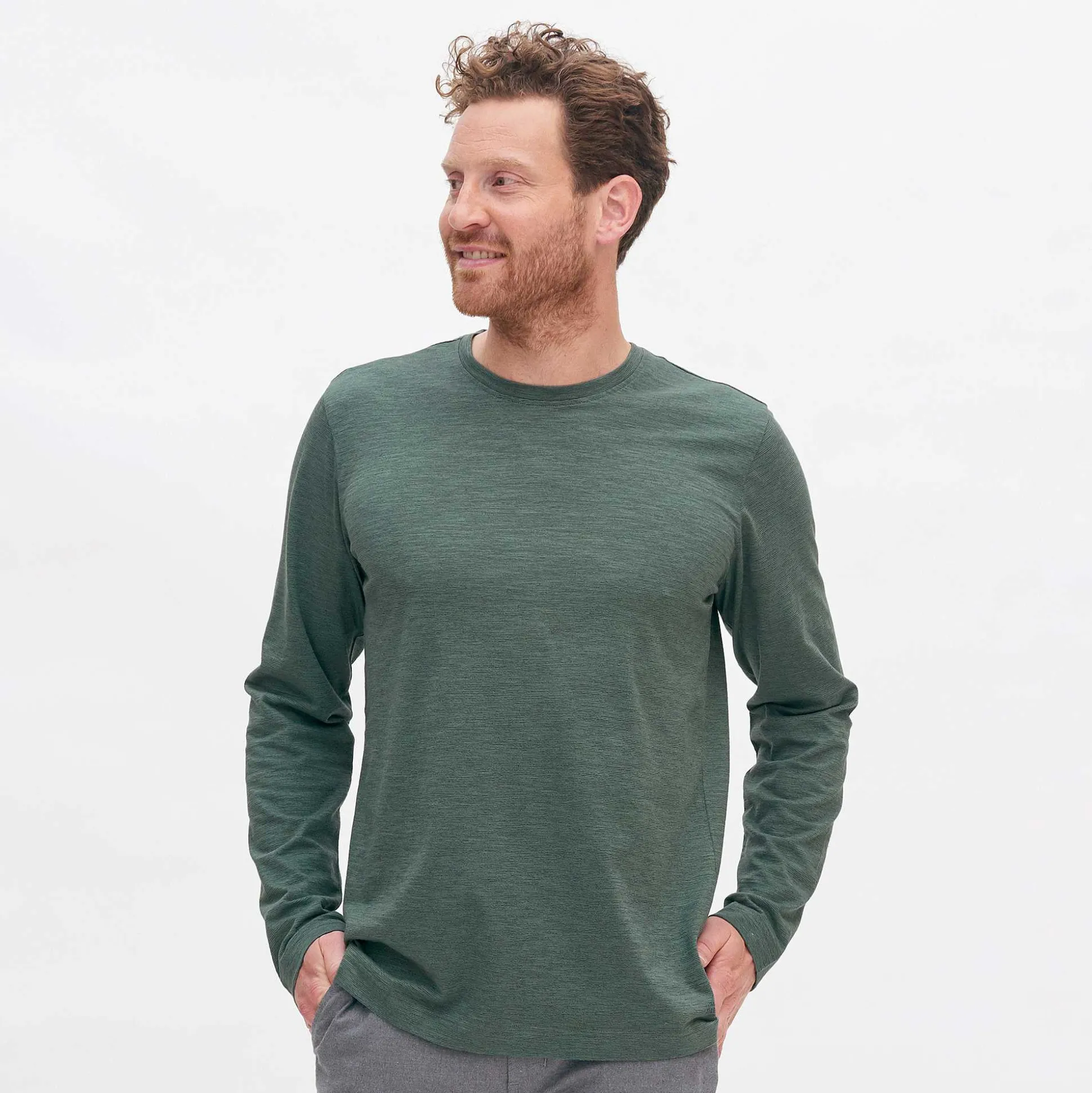 LIVING CRAFTS Noah - Langarmshirt Silberkiefer Hot