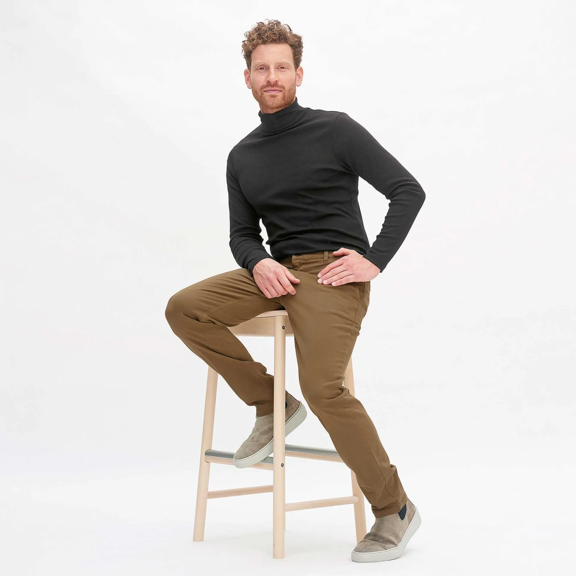 LIVING CRAFTS Norik – Chinos Herbstblatter New