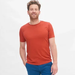 LIVING CRAFTS Norman - T-Shirt Verbrannter Ziegelstein Cheap