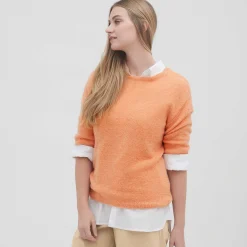 LIVING CRAFTS Odilia - Pullover Aprikose Store