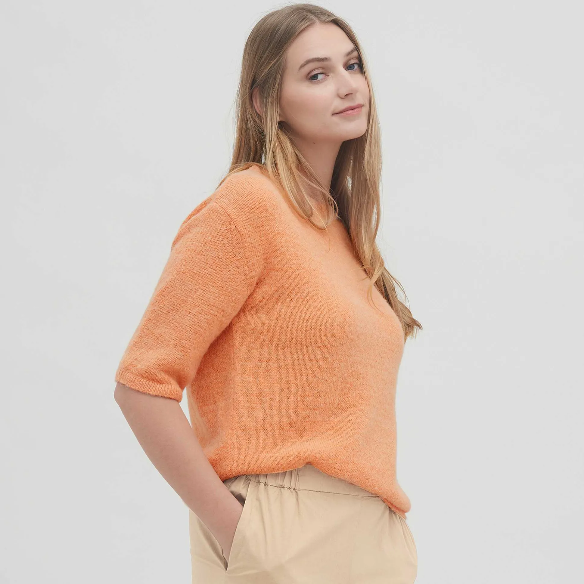 LIVING CRAFTS Odilia - Pullover Aprikose Store