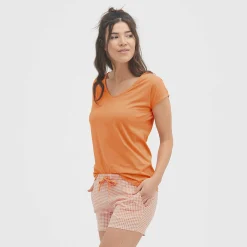 LIVING CRAFTS Okelani - Schlafshirt Aprikose Flash Sale