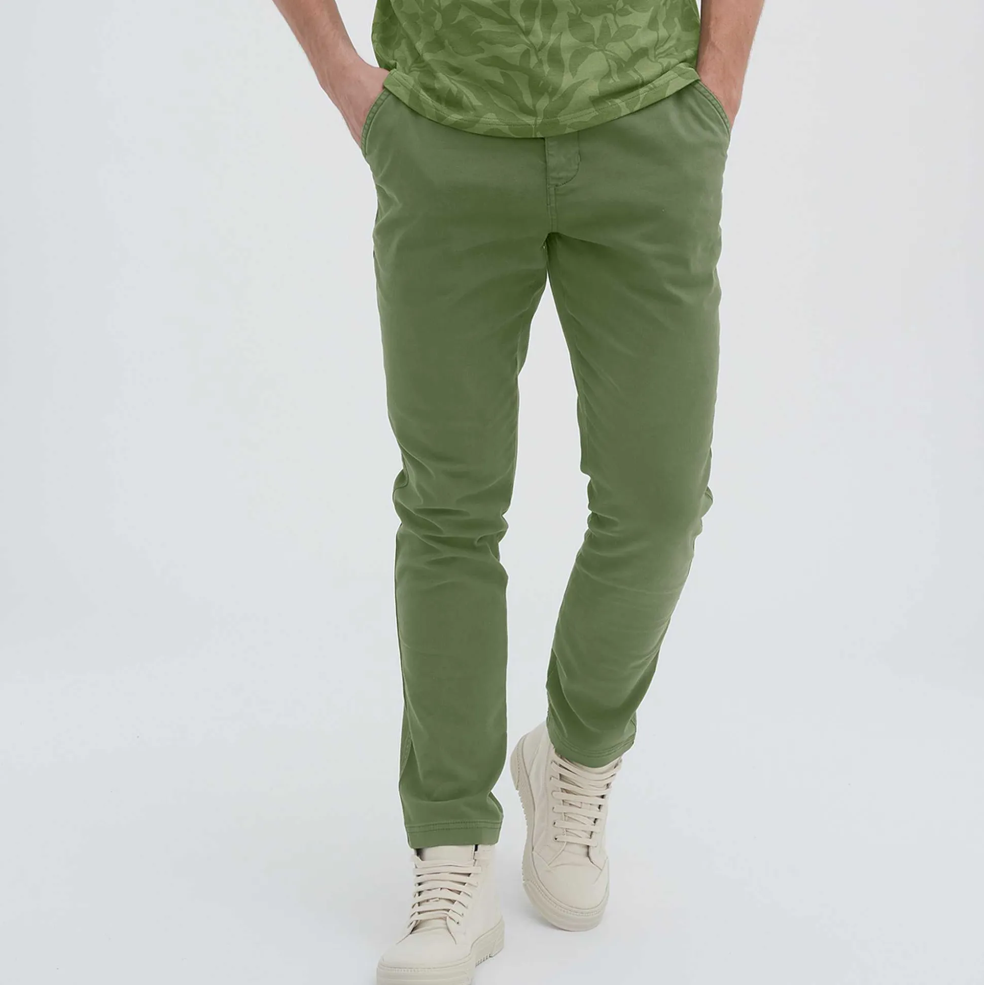 LIVING CRAFTS Olaf - Hosen Olive New