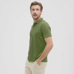 LIVING CRAFTS Ole - Poloshirt Olive Discount
