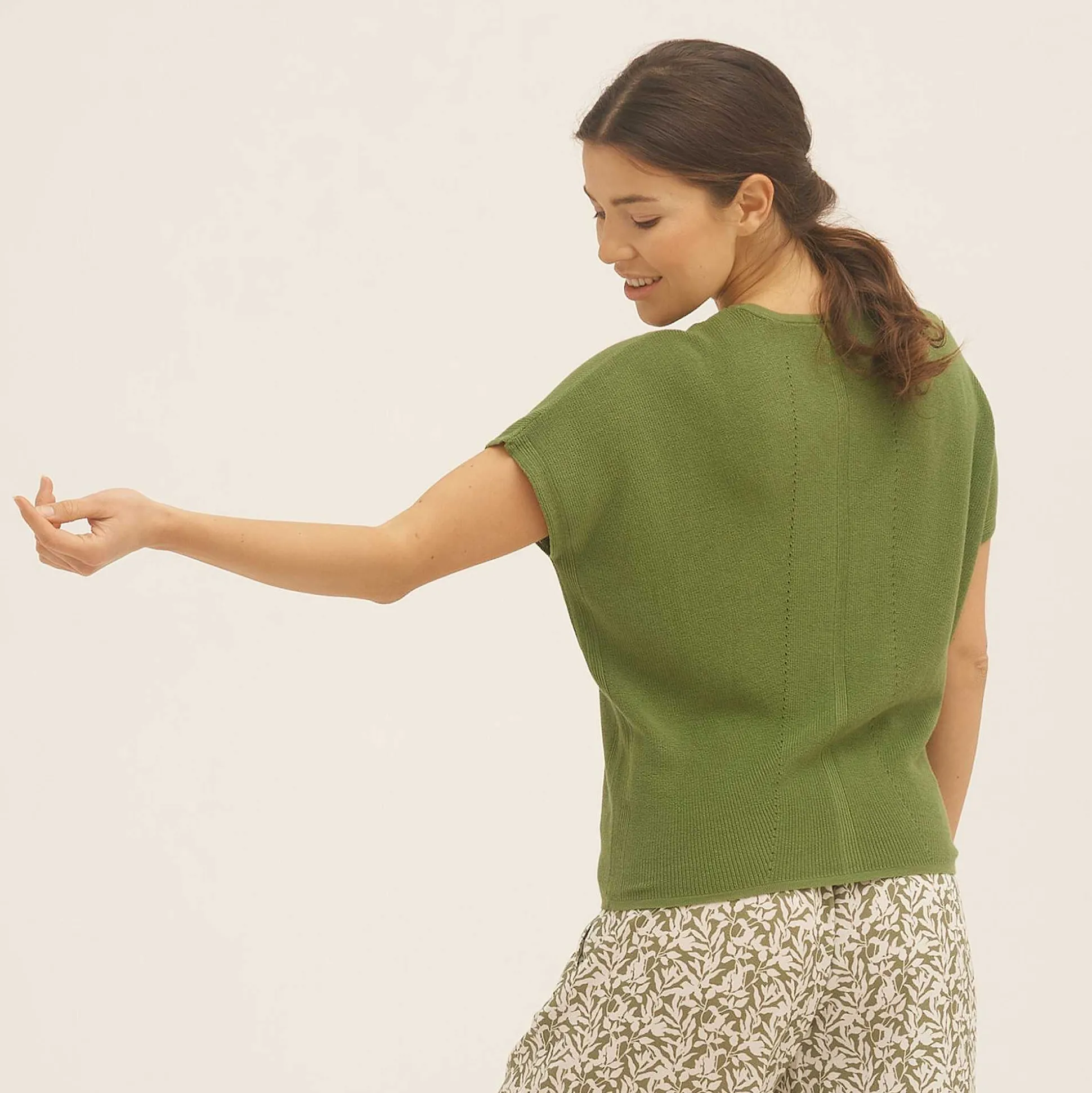 LIVING CRAFTS Oliana - Pullover Moos Discount