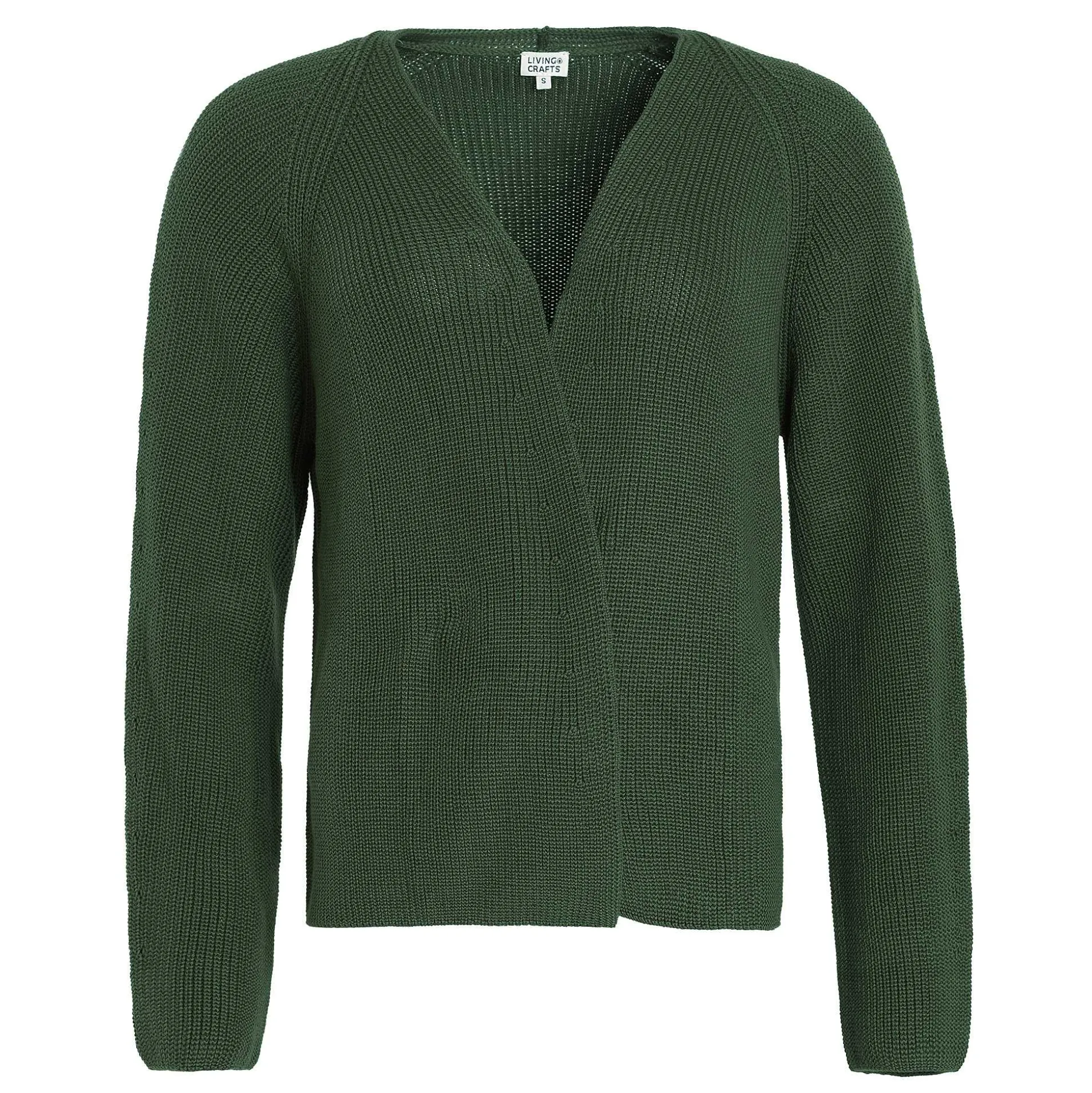 LIVING CRAFTS Olivia – Strickjacke Thymian Store
