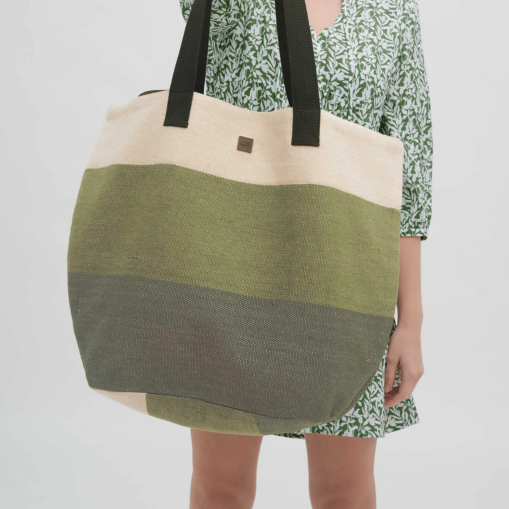 LIVING CRAFTS Oman – Kaufer Oliv/Offwhite Online