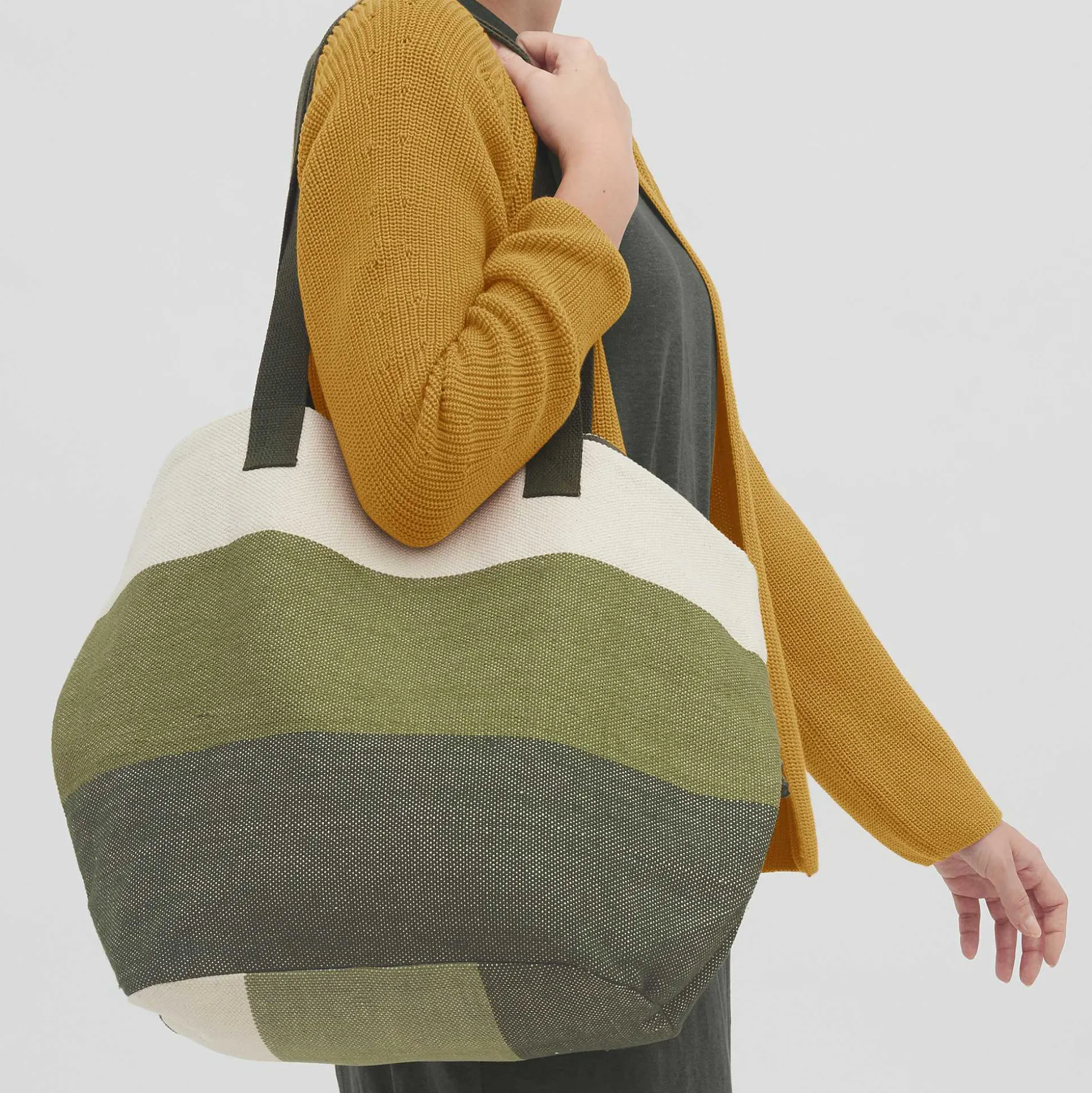 LIVING CRAFTS Oman – Kaufer Oliv/Offwhite Online