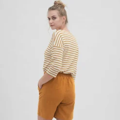 LIVING CRAFTS Ombra - Hemd Bernstein/Offwhite Cheap