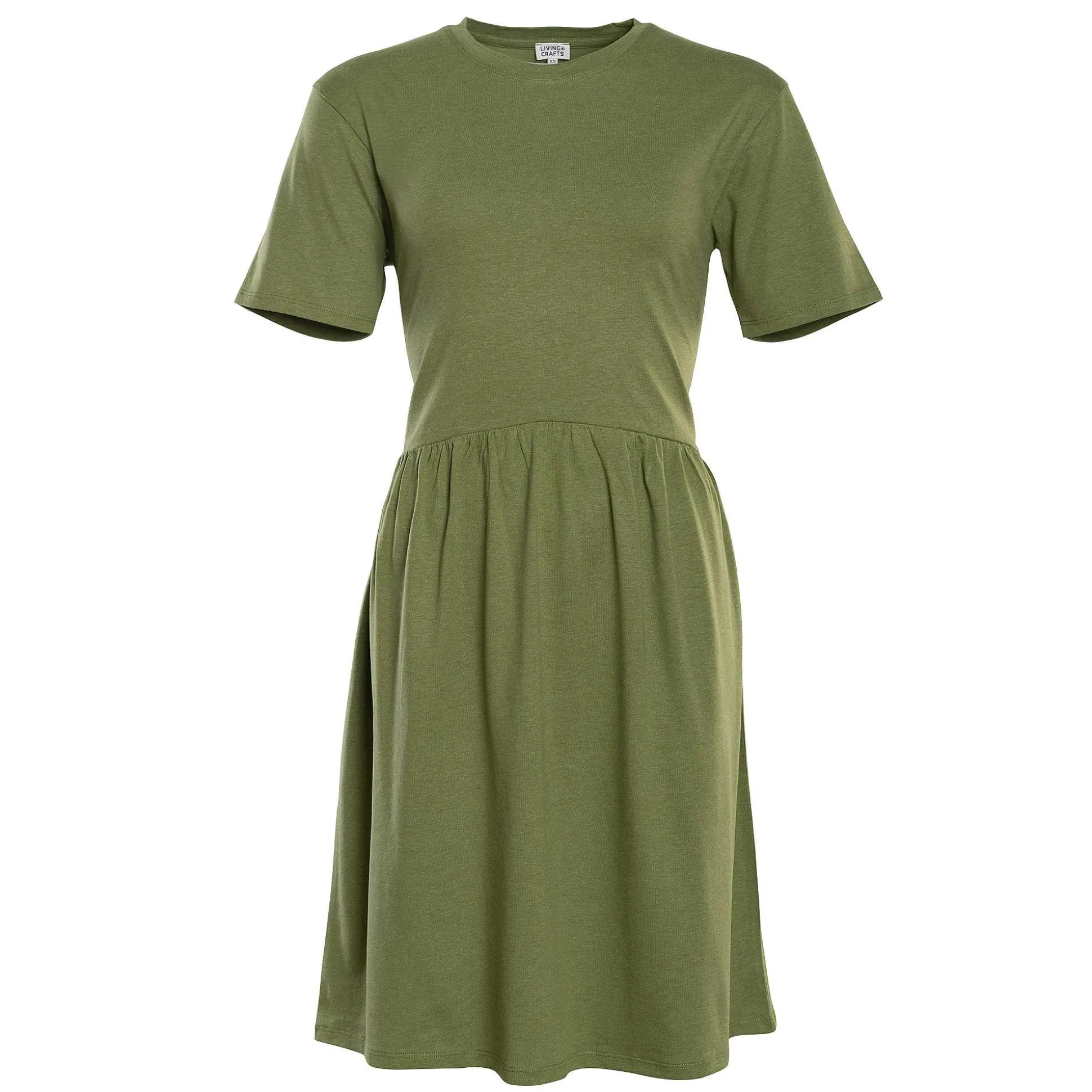 LIVING CRAFTS Onika - Kleid Olive Flash Sale