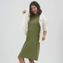LIVING CRAFTS Onika - Kleid Olive Flash Sale