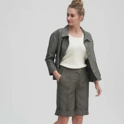 LIVING CRAFTS Onyx - Strickjacke Thymian Best