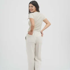 LIVING CRAFTS Opala - T-Shirt Cremefarben Outlet