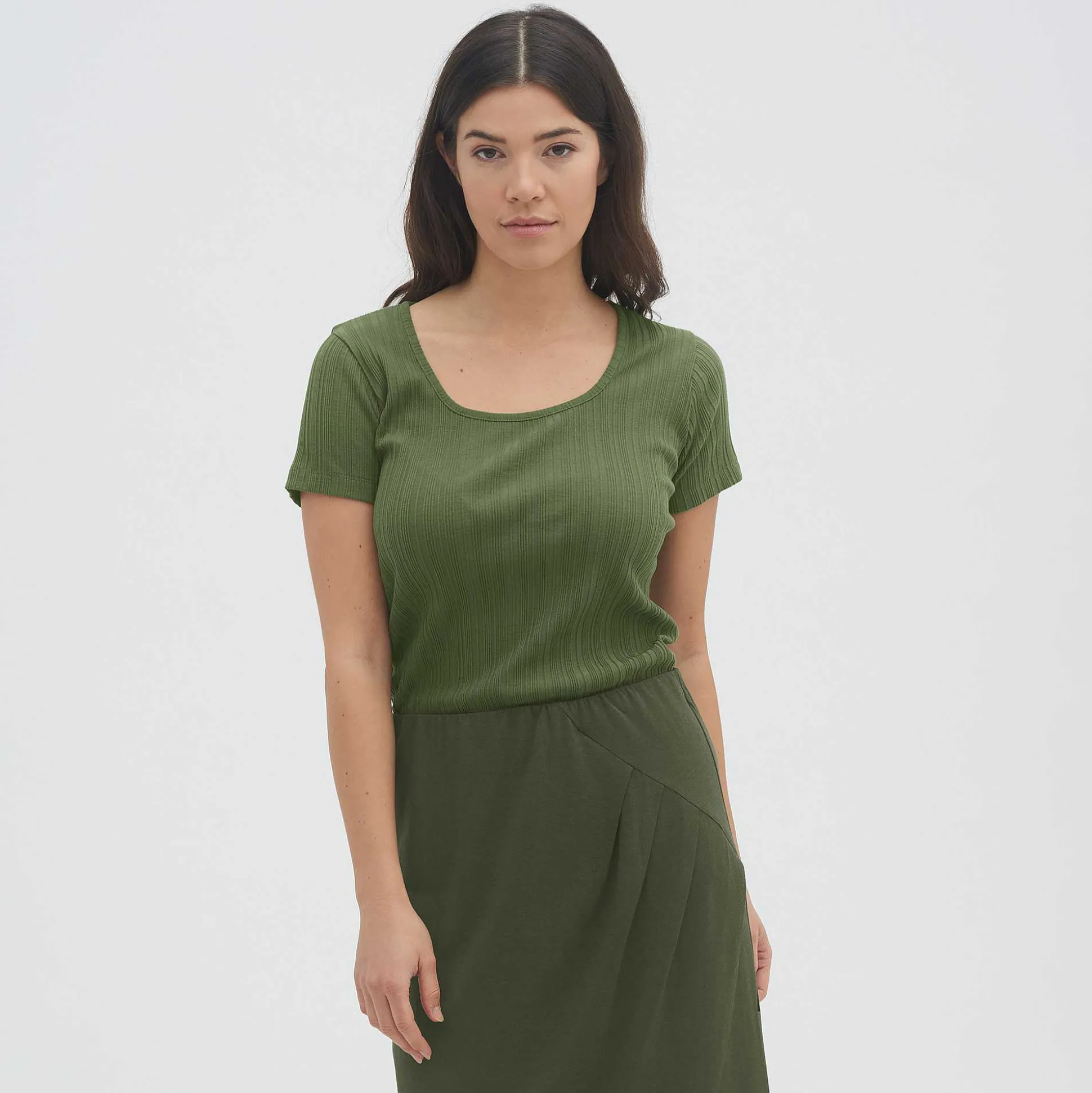 LIVING CRAFTS Opala - T-Shirt Olive Discount