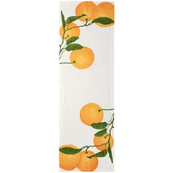LIVING CRAFTS Oregano – Tischlaufer Orange Hot