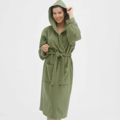 LIVING CRAFTS Orlando - Bademantel Khaki New