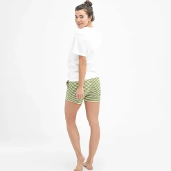 LIVING CRAFTS Osana - Shorty-Pyjama Die Natur Ist Unsere Familie Outlet