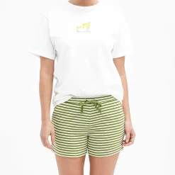 LIVING CRAFTS Osana - Shorty-Pyjama Die Natur Ist Unsere Familie Outlet