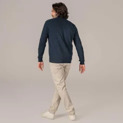 LIVING CRAFTS Paavo - Strickjacke Mitternacht Outlet