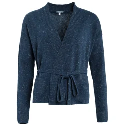 LIVING CRAFTS Pacita - Kimonojacke Tintenblau Flash Sale