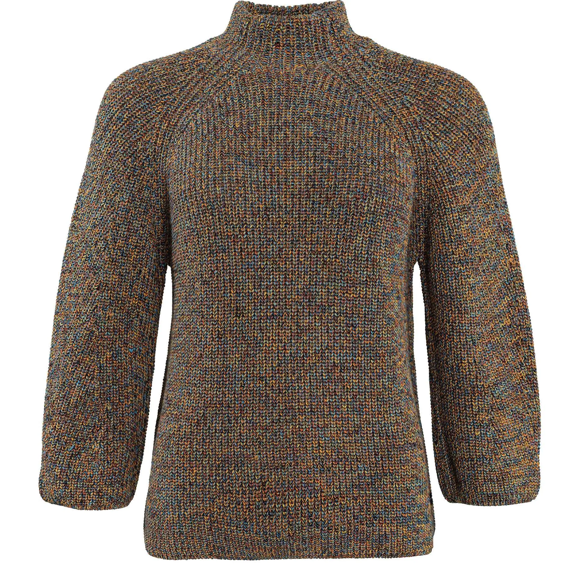 LIVING CRAFTS Padme - Pullover Tintenblau/Rost Sale