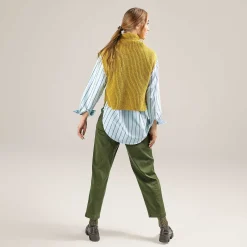LIVING CRAFTS Pamelina - Weste Honig Best Sale